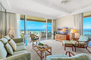 In room television at The Whaler Resort Kaanapali Beach