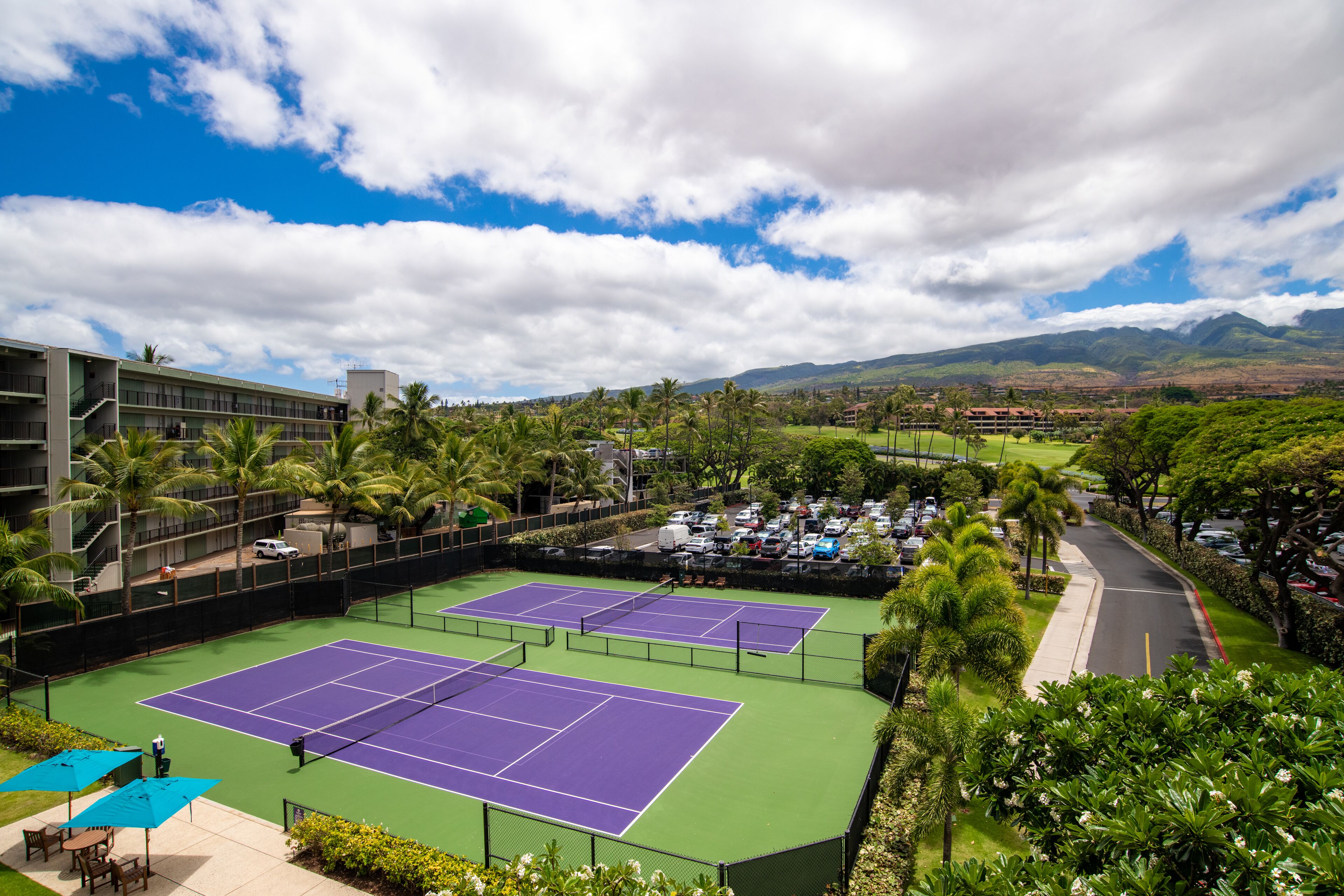Terrain de tennis