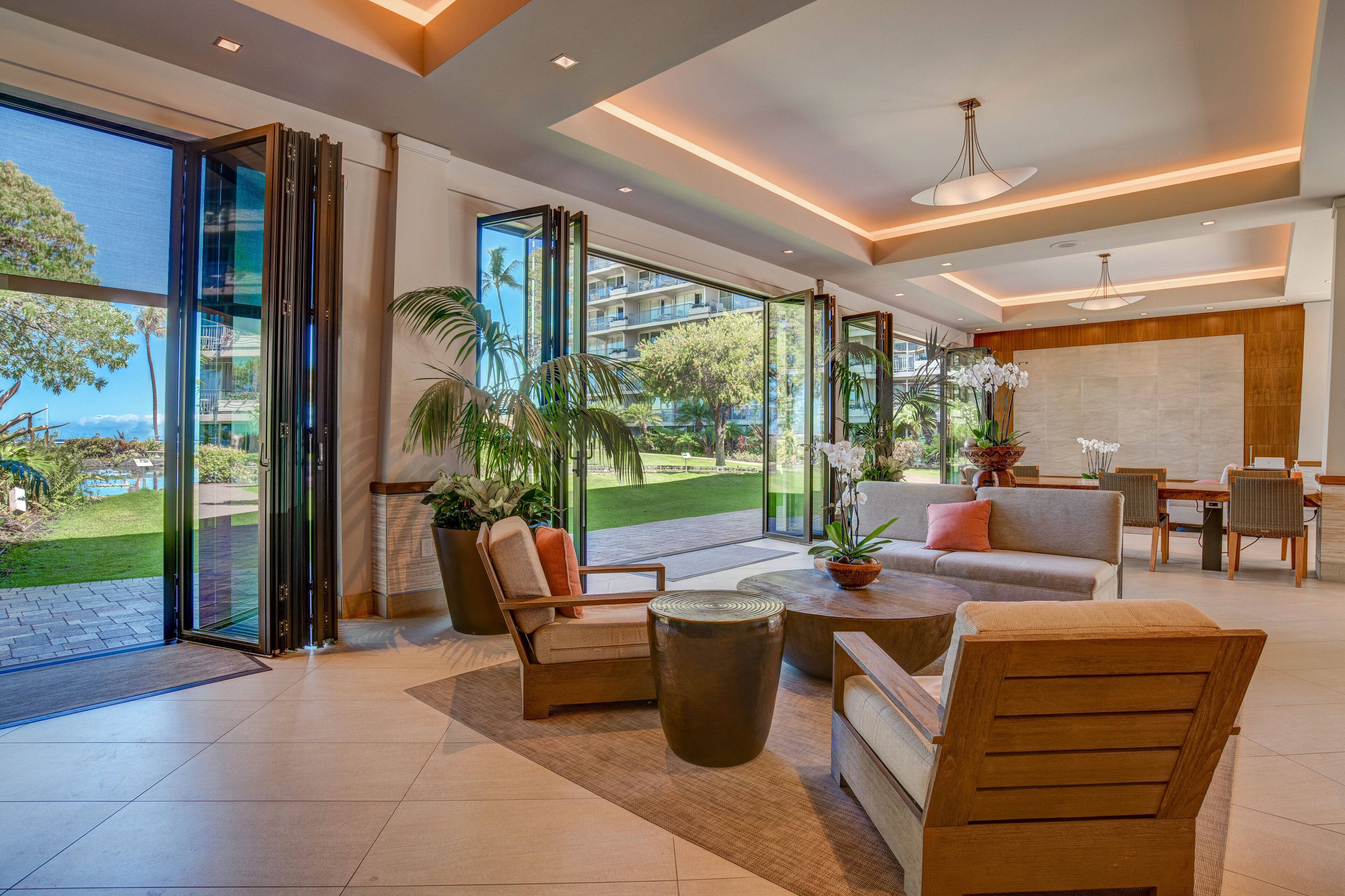 Lobby sitting area