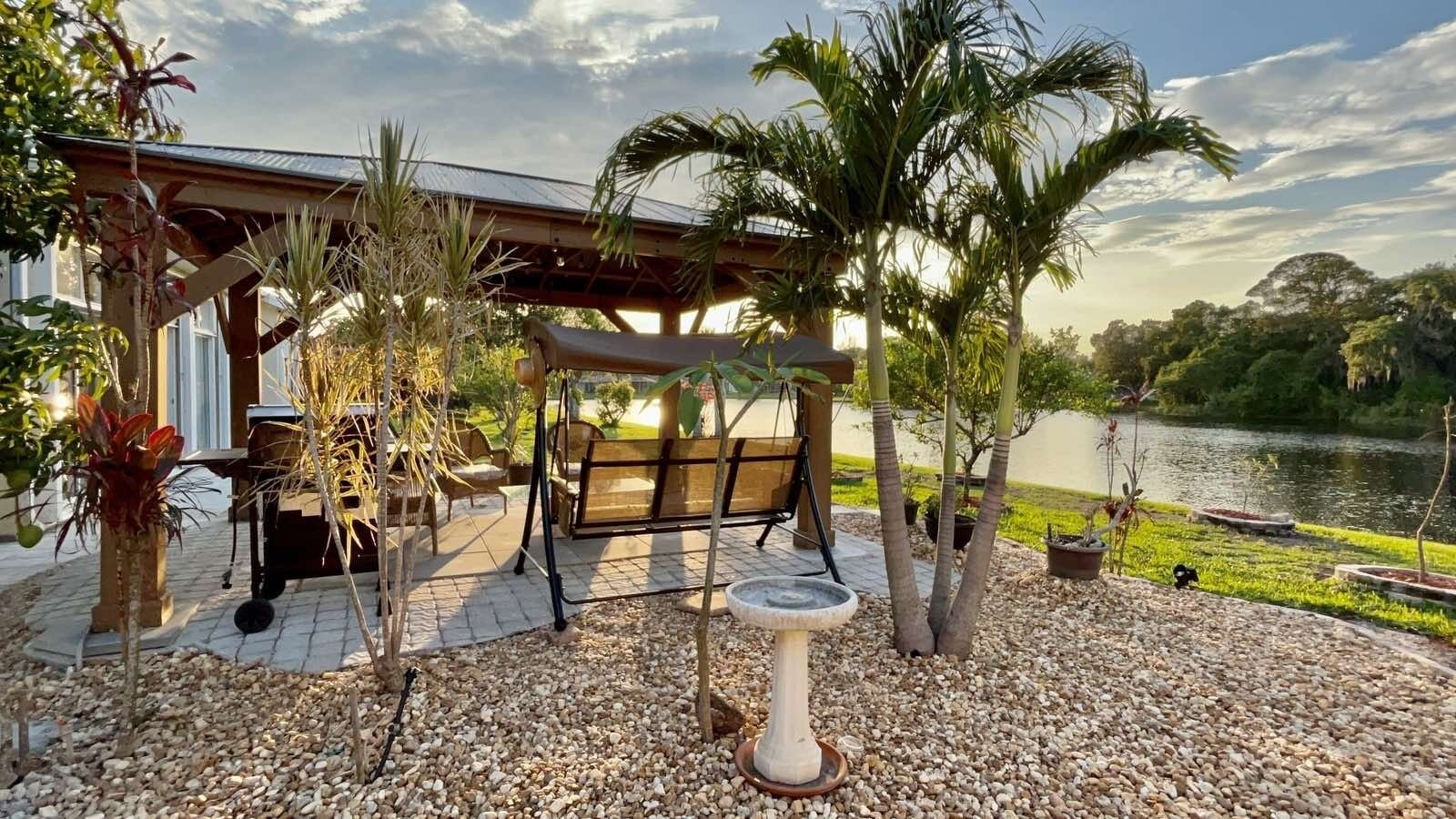 Enceinte de l’hébergement