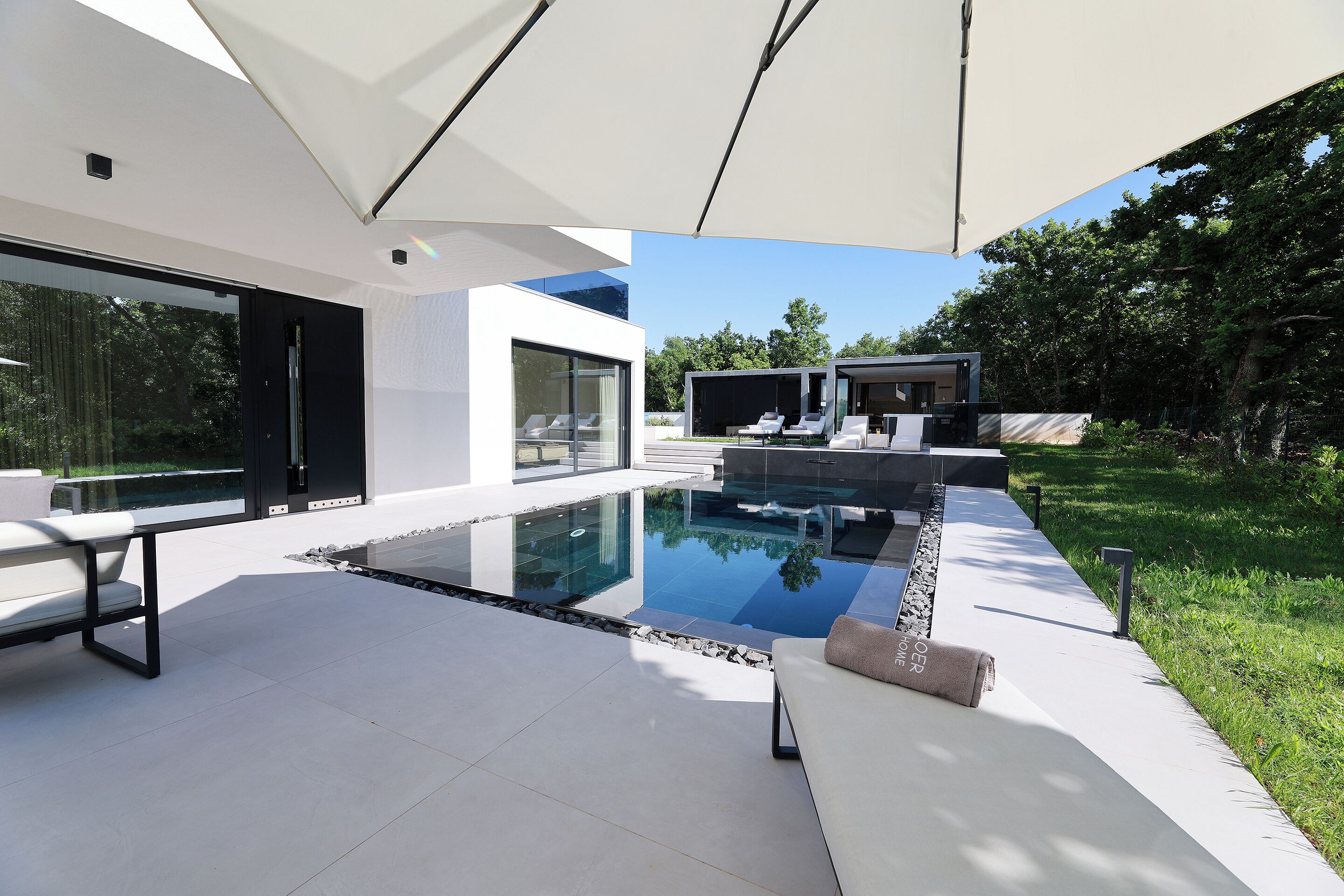 Außenpool, beheizter Pool