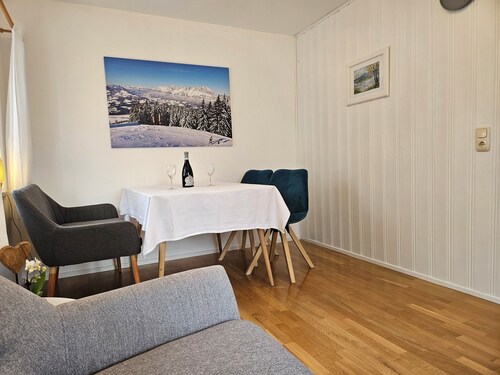 Ferienwohnung Steinplatte, 3-Sterne mit 45 qm, Zuhaus, Balkon