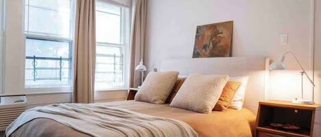 1 Schlafzimmer, Bügeleisen/Bügelbrett, kostenloses WLAN, Bettwäsche