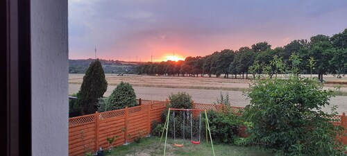 Ferienwohnung An Der Lahn" mit Balkon