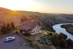 منظر من الجو على ارتفاع عالٍ