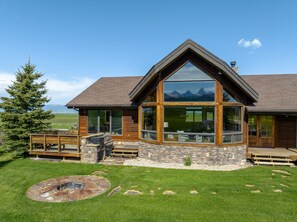 Façade de l’hébergement