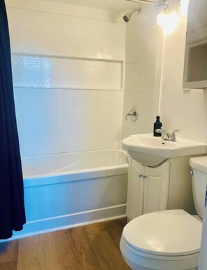 Towels, soap, toilet paper