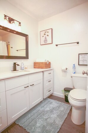 Hair dryer, towels, soap, shampoo - Waterfront Shelton Retreat With Beach Access (Shelton)