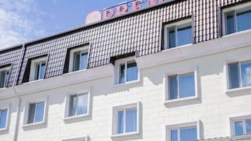 Fachada de la propiedad