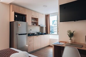 Private kitchen - Fratelli Corp Apart Hotel (La Paz)
