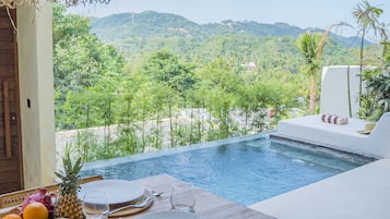 Luxury Villa, 1 Bedroom, Mountain View | Terrace/patio