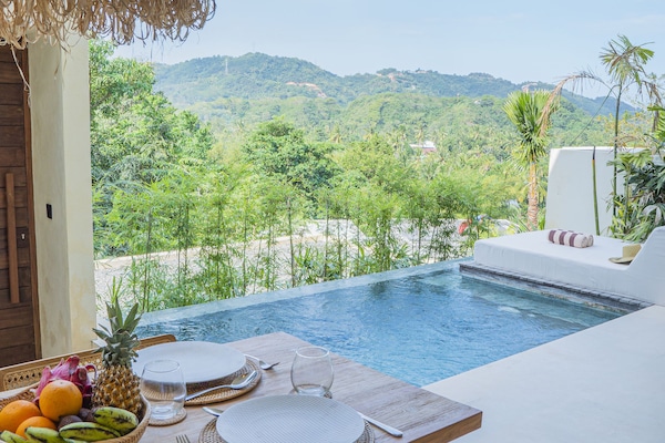 Vila Mewah, 1 kamar tidur, pemandangan gunung | Teras/patio