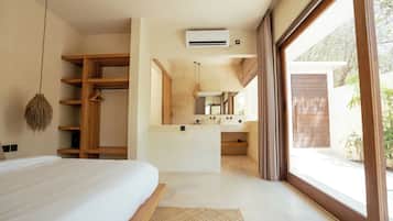 1 bilik tidur, cadar kapas Mesir, peralatan tempat tidur premium