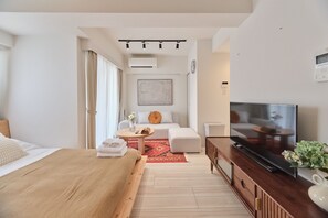 1 Schlafzimmer, kostenloses WLAN, Bettwäsche