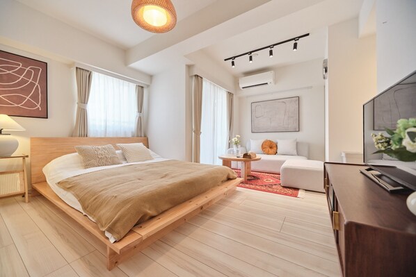 1 Schlafzimmer, kostenloses WLAN, Bettwäsche