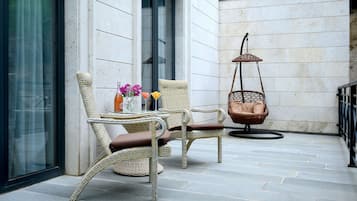 Habitación cuádruple familiar | Terraza o patio