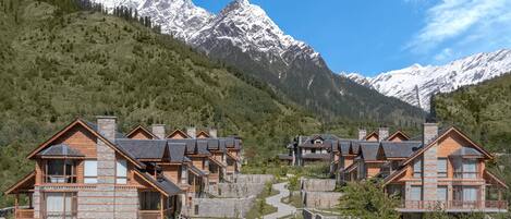 Overnatningsstedets facade