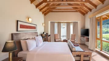 Premium bedding, down duvets, pillow-top beds, in-room safe