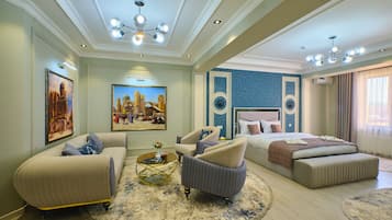 Executive Room | In-room safe, desk, laptop workspace, soundproofing