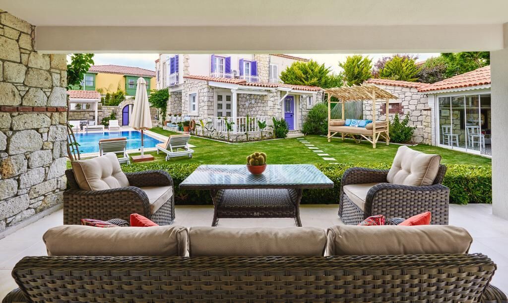 35-inch LED TV with premium channels