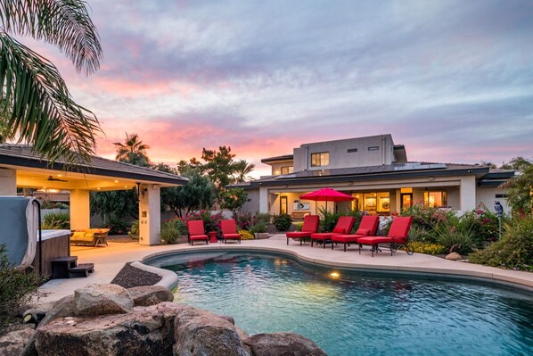 Außenpool, beheizter Pool