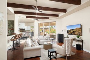 TV, offices - Private Mini-Resort w/ Salt water pool & spa- NEW! (Scottsdale)