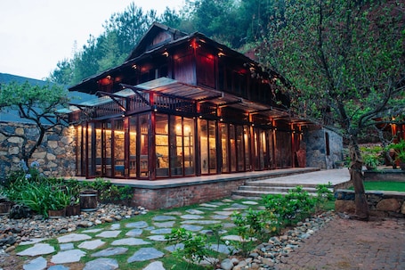 Fachada de la propiedad