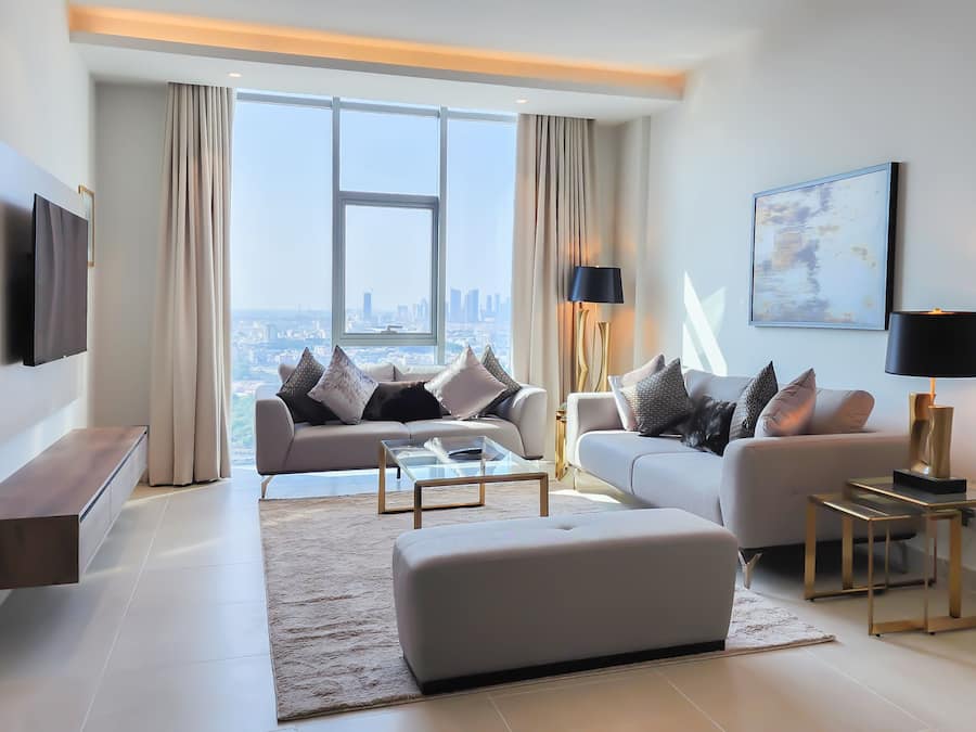 Área de sala de estar