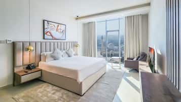 In-room safe, iron/ironing board, free WiFi