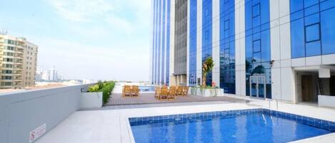 Indoor pool, outdoor pool, free cabanas, pool umbrellas