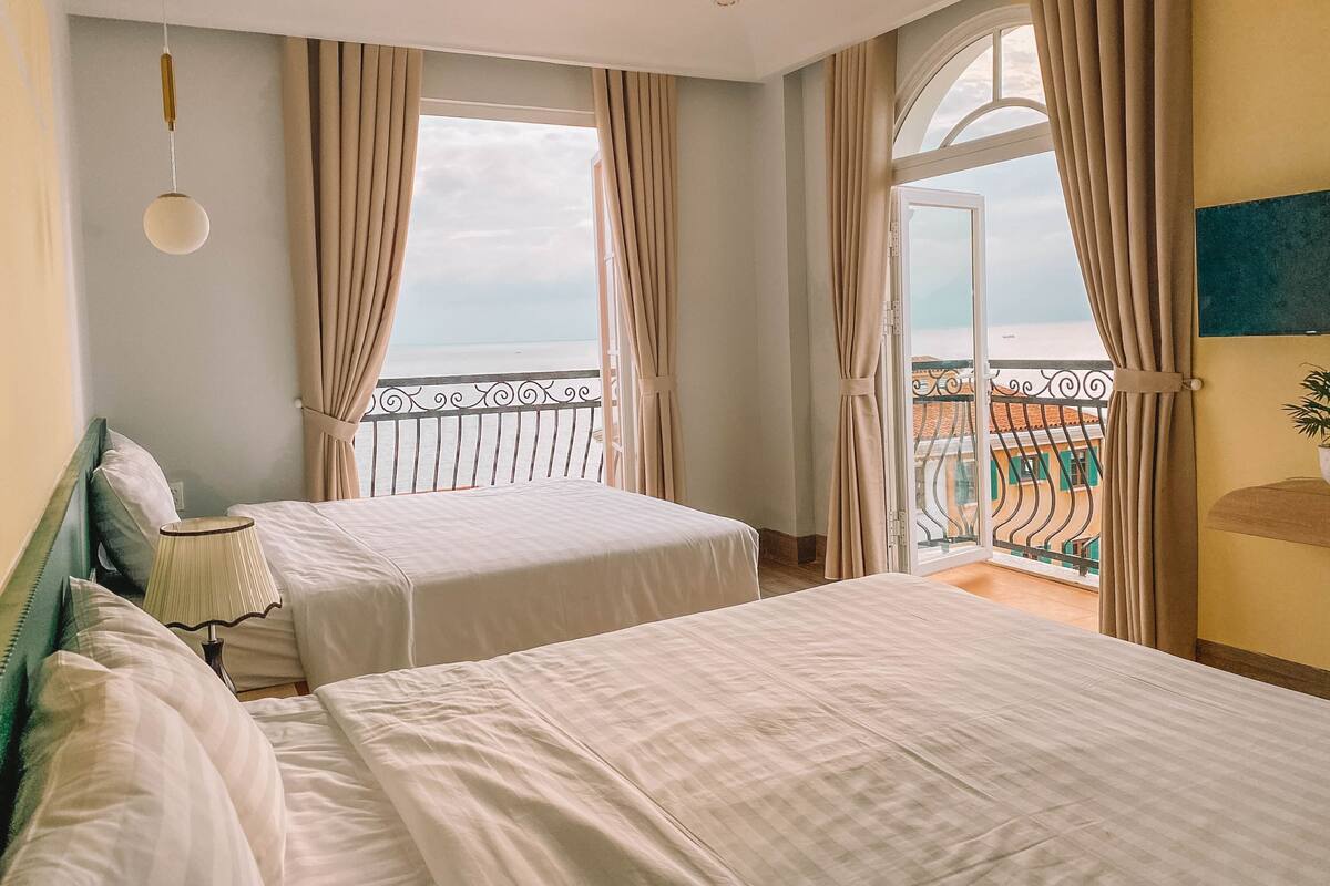 Tripla Superior, balcone, vista spiaggia | Vista spiaggia/mare