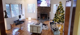 Mid-century modern designer furniture three stories 25 acres