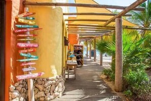 Overnattingsstedets uteområder