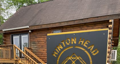 Log Cabin located on the Greenbrier River in Hinton WV