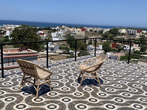 Villa Issa vue sur le mer - 800 m à la Plage