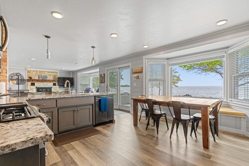 Waterfront Haven in Egg Harbor w/ Kayaks, Games, Bikes & Outdoor Fireplace