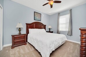 8 bedrooms, iron/ironing board, WiFi, bed sheets - Lovely Spacious Villa with Private Pool-1490MVD (Davenport)