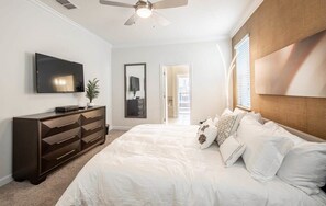 8 bedrooms, iron/ironing board, WiFi, bed sheets