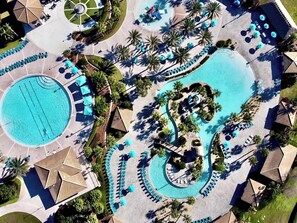Pool - Champions Gate Resort-601 5BR · Pool·Spa· Disney (Four Corners)
