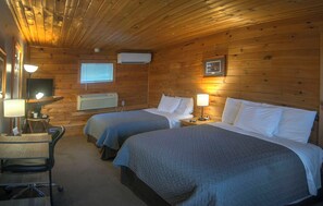 スタンダード ダブルルーム | ノートパソコン用作業スペース、WiFi (無料)