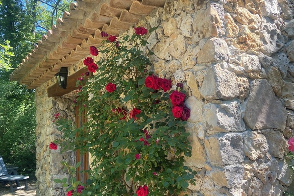 Majoituspaikan julkisivu