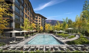 Pool - Electric Pass Lodge 209 - New Year Promo 10% off all 2026 reservations (Snowmass Village)