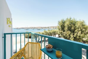 Classic-Doppelzimmer, Meerblick | Blick vom Balkon