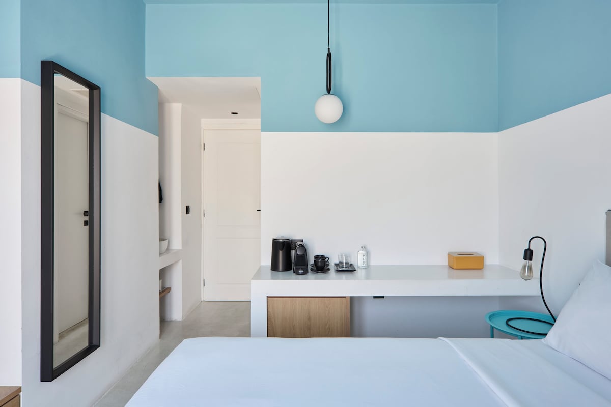 Premium bedding, minibar, blackout drapes
