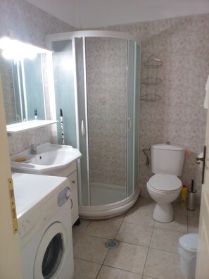 Haartrockner, Seife, Shampoo