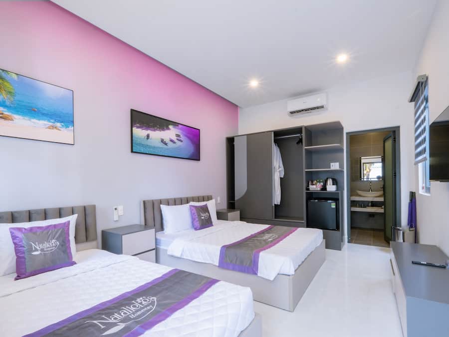 Premium bedding, pillow-top beds, free minibar items, in-room safe