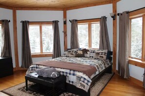 5 chambres, accès au Wi-Fi (inclus), literie fournie