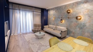 Luxury Apartment | Living area - Green Terrace Apartment 6 (Tirana)