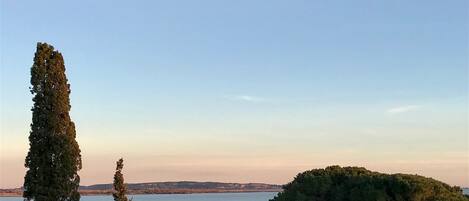 Uitzicht vanuit accommodatie