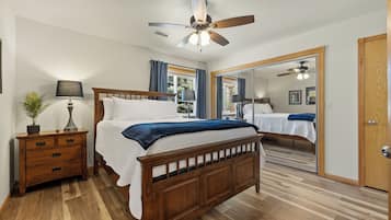 2 chambres, fer et planche à repasser, lit parapluie, Wi-Fi gratuit